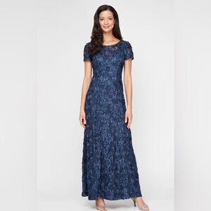 Alex Evenings | Dresses | Alex Evening Petite Mother Of The Bride Dress |  Poshmark